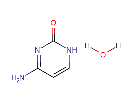 2(1H)-Pyrimidinone, 4-amino-, monohydrate