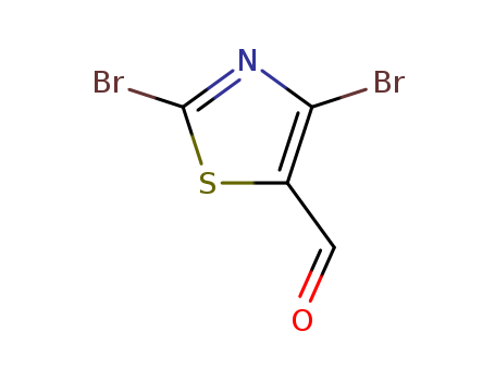 2,4-DIBROMO-5-THIAZOLECARBOXALDEHYDE