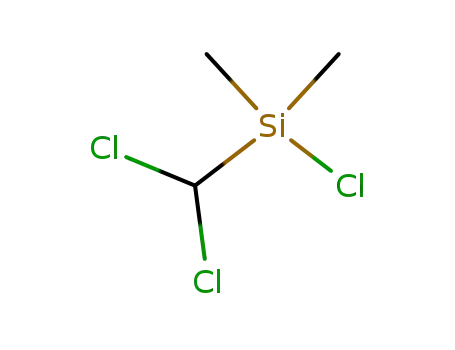 Molecular Structure of 18171-59-0 ((Dichloromethyl)dimethylchlorosilane)