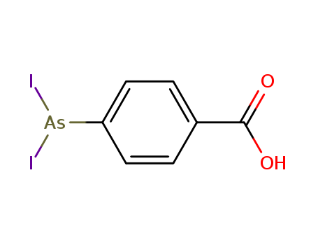 6973-83-7,4-(diiodoarsanyl)benzoic acid,