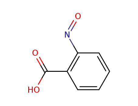 Molecular Structure of 612-27-1 (Benzoic acid, 2-nitroso- (9CI))