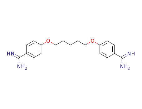 Molecular Structure of 100-33-4 (Pentamidine)