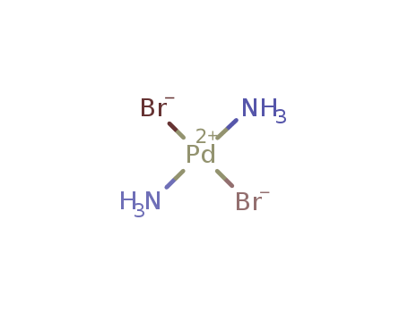 Palladium,diamminedibromo-, (SP-4-2)- (9CI)