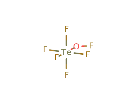 Molecular Structure of 83314-21-0 (TeF<sub>5</sub>OF)