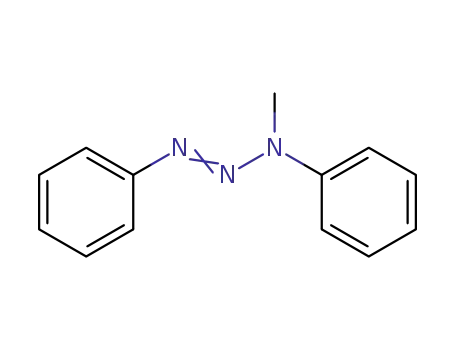 Molecular Structure of 42035-04-1 ((1E)-3-methyl-1,3-diphenyltriaz-1-ene)