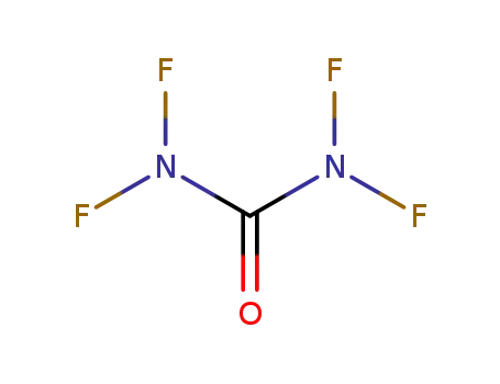 Molecular Structure of 10256-92-5 (Urea,N,N,N',N'-tetrafluoro-)