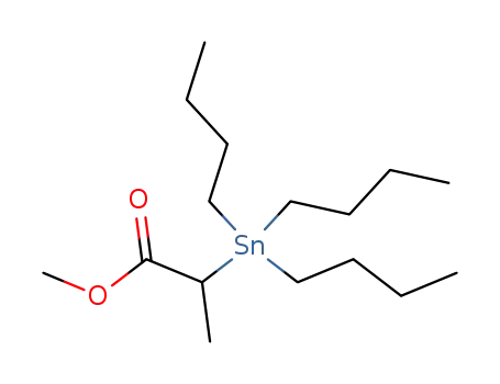 Molecular Structure of 142653-20-1 (methyl 2-(tributylstannyl)propionate)