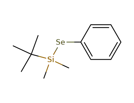 Molecular Structure of 72726-46-6 (tert-butyl(dimethyl)(phenylseleno)silane)