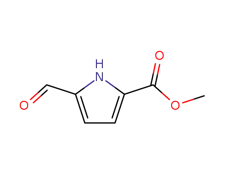 Molecular Structure of 1197-13-3 (5-Formylpyrrole-2-carboxylic acid methyl ester)