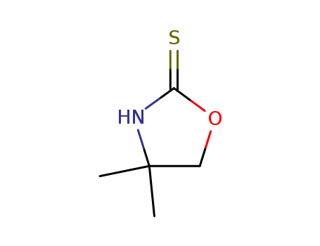 54013-55-7,4,4-DIMETHYLOXAZOLIDINE-2-THIONE,4, 4-Dimethyloxazoline-2-thiol;4,4-Dimethyl-2-thioxo-1,3-oxazolidine;