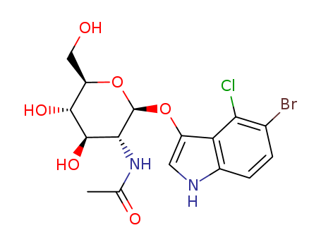 5-Bromo-4-chloro-3-indolyl-N-acetyl-beta-D-glucosaminide