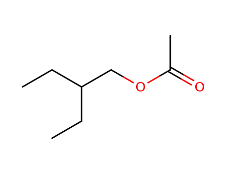 Molecular Structure of 10031-87-5 (2-Ethylbutyl acetate)