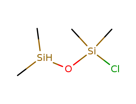 Molecular Structure of 56240-52-9 (Disiloxane, 1-chloro-1,1,3,3-tetramethyl-)