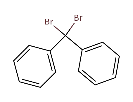 Molecular Structure of 6425-27-0 (BENZHYDRYLIDENE DIBROMIDE)