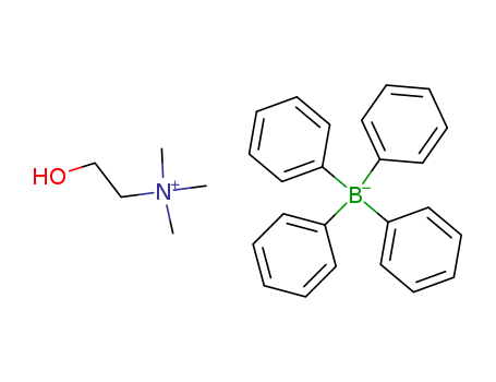 Ethanaminium, 2-hydroxy-N,N,N-trimethyl-, tetraphenylborate(1-)