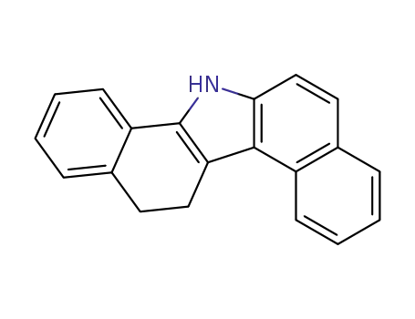 Molecular Structure of 63077-00-9 (12,13-Dihydro-7H-dibenzo[a,g]carbazole)
