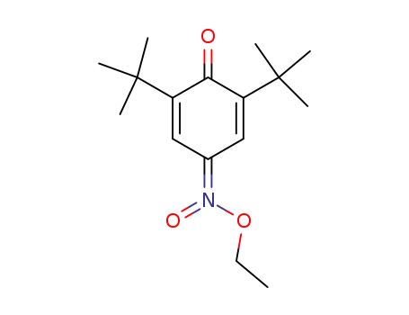 Molecular Structure of 15052-29-6 (ethyl (3,5-di-tert-butyl-4-oxocyclohexa-2,5-dien-1-ylidene)azinate)