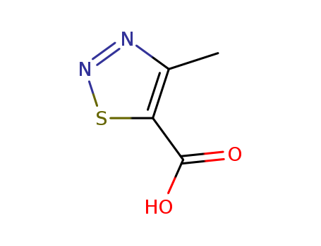 4-methyl-1,2,3-thiadiazole-5-carboxylic acid cas no. 18212-21-0 97%