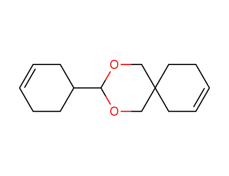 Molecular Structure of 1820-50-4 (3-(3-cyclohexen-1-yl)-2,4-dioxaspiro[5.5]undec-8-ene)