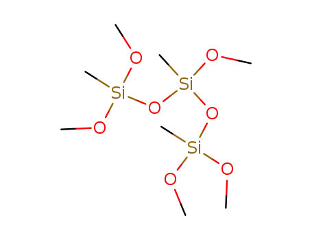 Molecular Structure of 17866-12-5 (1,1,3,5,5-pentamethoxy-1,3,5-trimethyl-trisiloxane)