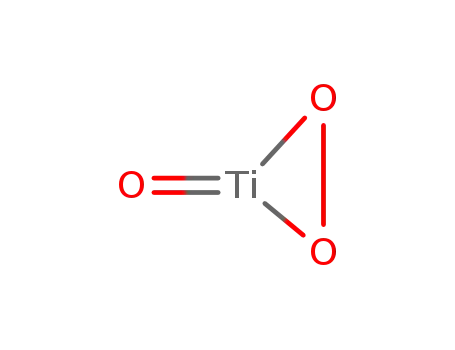 Molecular Structure of 1344-55-4 (titanium trioxide)