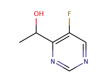 Molecular Structure of 1289559-66-5 (1-(5-fluoropyrimidin-4-yl)ethanol)
