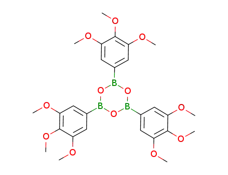 Molecular Structure of 1016971-56-4 (C<sub>27</sub>H<sub>33</sub>B<sub>3</sub>O<sub>12</sub>)