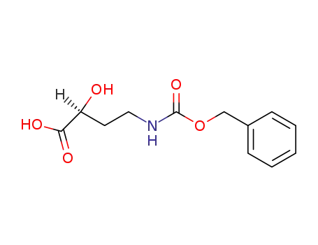 Molecular Structure of 40371-50-4 ((S)-N-Carbobenzyloxy-4-amino-2-hydroxybutyric acid)