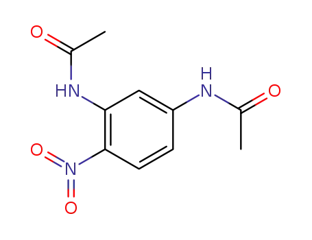 Molecular Structure of 119-76-6 (N,N'-(4-nitro-1,3-phenylene)bis(acetamide))