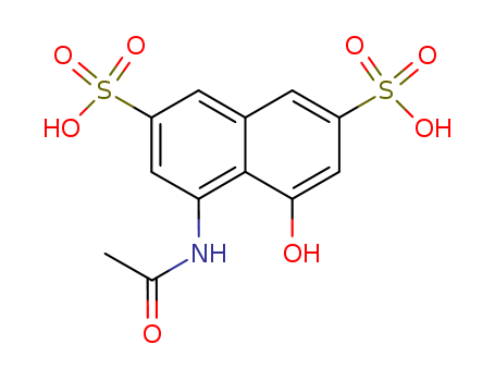 1-Acetamido-8-naphthol-3,6-disulfonic acid