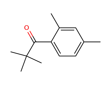Molecular Structure of 7396-99-8 (2',2,2,4'-TETRAMETHYLPROPIOPHENONE)