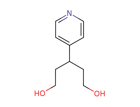 Molecular Structure of 26684-57-1 (3-(4-pyridyl)pentane-1,5-diol)