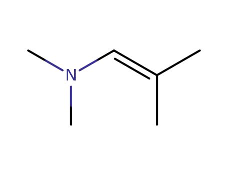 Molecular Structure of 6906-32-7 (N,N,2-TRIMETHYLPROPENYLAMINE)