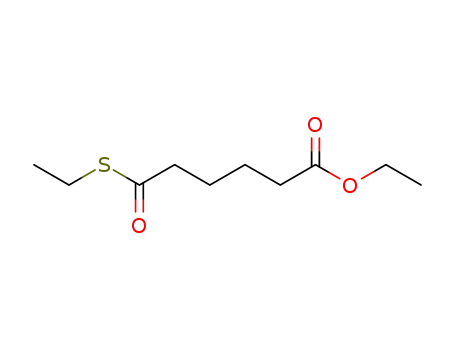 Molecular Structure of 78647-27-5 (ethyl 5-ethylthiocarbonylpentanoate)