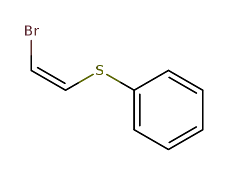 Benzene, [(2-bromoethenyl)thio]-, (Z)-