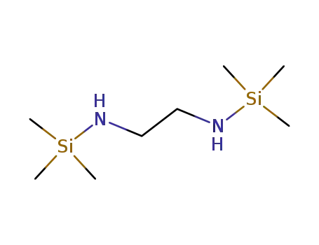 Molecular Structure of 1821-99-4 (N,N'-bis(trimethylsilyl)ethylenediamine)
