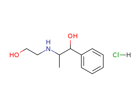 Benzenemethanol, a-[1-[(2-hydroxyethyl)amino]ethyl]-,hydrochloride (1:1)