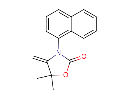 5,5-dimethyl-4-methylene-3-(naphthalen-1-yl)oxazolidin-2-one