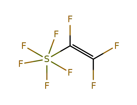 Molecular Structure of 1186-51-2 ((trifluoroethenyl)pentafluorosulfur(VI))