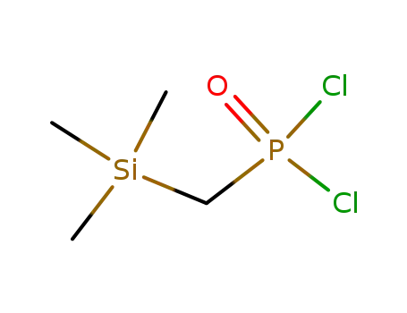 Molecular Structure of 13433-51-7 (Phosphonic dichloride, [(trimethylsilyl)methyl]-)