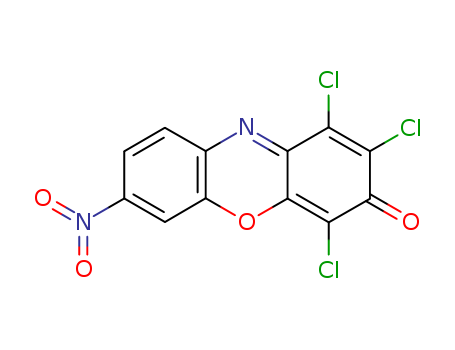 3H-Phenoxazin-3-one,1,2,4-trichloro-7-nitro- cas  13437-03-1