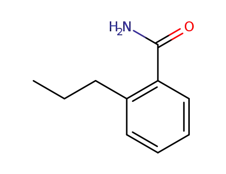 Molecular Structure of 122761-85-7 (Benzamide, 2-propyl- (9CI))