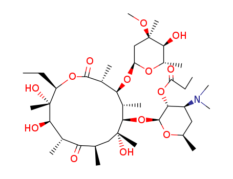 Erythromycin,2'-propanoate (9CI)