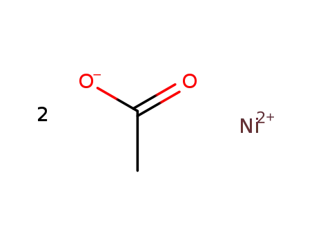 Molecular Structure of 373-02-4 (Nickelous acetate)