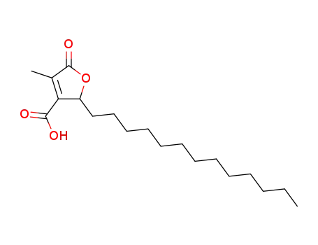 (S)-2-Tridecyl-2,5-dihydro-4-methyl-5-oxo-3-furoic acid