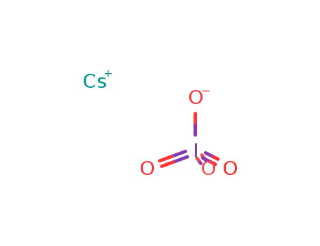 Molecular Structure of 13478-04-1 (cesium periodate)