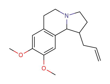 1-allyl-8,9-dimethoxy-1,2,3,5,6,10b-hexahydro-pyrrolo[2,1-<i>a</i>]isoquinoline