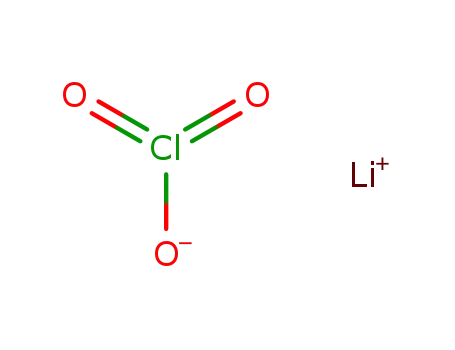 Molecular Structure of 13453-71-9 (lithium chlorate)