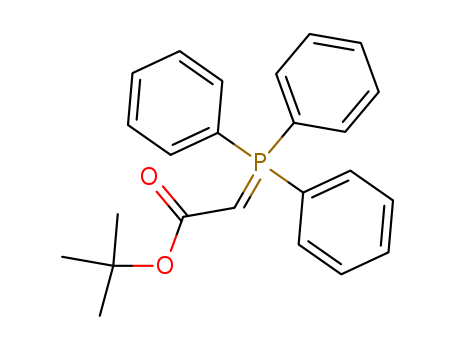 35000-38-5,tert-Butyl(triphenylphosphoranylidene)acetate,Aceticacid, (triphenylphosphoranylidene)-, 1,1-dimethylethyl ester (9CI);(Triphenyl-l5-phosphanylidene)acetic acidtert-butyl ester;(Triphenylphosphoranylidene)acetic acid tert-butyl ester;(tert-Butoxycarbonylmethylene)triphenylphosphoran;(tert-Butoxycarbonylmethylene)triphenylphosphorane;1,1-Dimethylethyl(triphenylphosphoranylidene)acetate;1,1-Dimethylethyl 2-(triphenyl-l5-phosphanylidene)acetate;NSC82469;Triphenyl(tert-butoxycarbonylmethylene)phosphorane;tert-Butyl2-(triphenylphosphoranylidene)acetate;