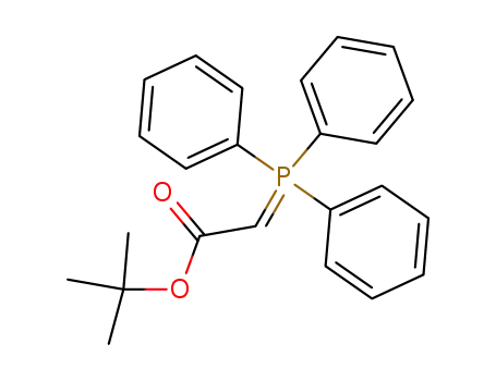 Molecular Structure of 86302-43-4 ((tert-Butoxycarbonylmethylene)triphenylphosphorane)